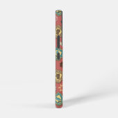 ホグワーツ™ハウスホリデークッキーパターン SAMSUNG GALAXYケース (右側面)