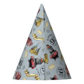 ホグワーツ™パターンに移動 パーティーハット (裏面)