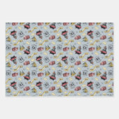 ホグワーツ™パターンに移動 ラッピングペーパーシート (正面)