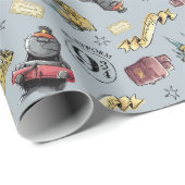 ホグワーツ™パターンに移動 ラッピングペーパー (ロールコーナー)