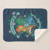 ホグワーツ™フローラクレスト シェルパブランケット (正面(横))