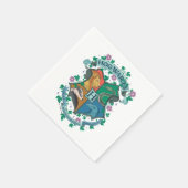 ホグワーツ™フローラクレスト スタンダードカクテルナプキン (角)