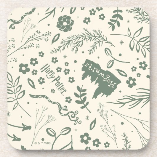 ホグワーツ™ヘルボロジー魔法パターン コースター (正面)