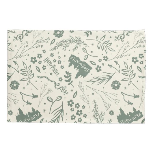 ホグワーツ™ヘルボロジー魔法パターン 枕カバー (裏面)