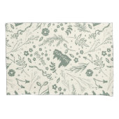 ホグワーツ™ヘルボロジー魔法パターン 枕カバー (正面)