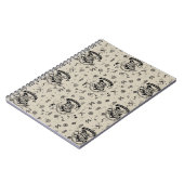 ホグワーツ™ベージュパターン ノートブック (左側)