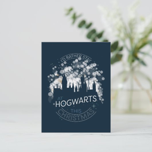 ホグワーツ・マジック・ライツ・アートの方がいい シーズンポストカード (スタンド正面)