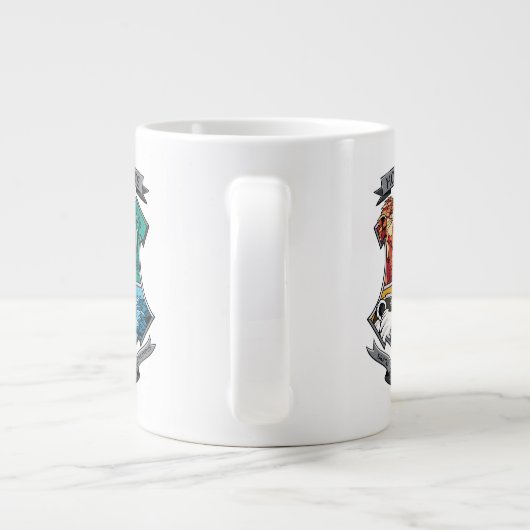 ホグワーツ™十字型エンブレム ジャンボコーヒーマグカップ (裏面)