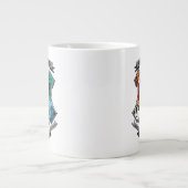 ホグワーツ™十字型エンブレム ジャンボコーヒーマグカップ (正面)