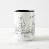 ホグワーツ™城郭概要 マグカップ (中央)