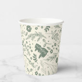 ホグワーツ™植物学マジックパターン 紙コップ (右)