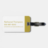 ホグワーツ™翼シールドグラフィック ラゲッジタグ (裏面横)