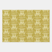 ホグワーツ™翼シールドグラフィック ラッピングペーパーシート (正面3)