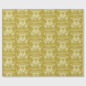 ホグワーツ™翼シールドグラフィック ラッピングペーパー (フラット)