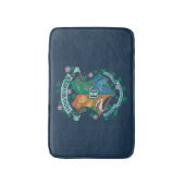 ホグワーツ™ 花の紋章 バスマット (正面縦)