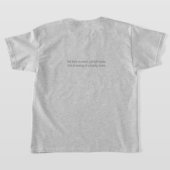 ホコホコ愛ティー Tシャツ (レイダウン裏面)