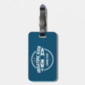 ホサトニック川コネチカット・カヤック ラゲッジタグ (裏面縦)