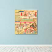 ホサンツン天皇自宅 キャンバスプリント (インサイチュ (ウッドフロア))