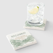 ホサンナエレガントイースターパーム日曜日 ストーンコースター (横)