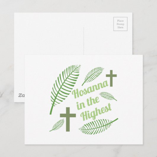 ホサンナ ポストカード (正面/裏面)