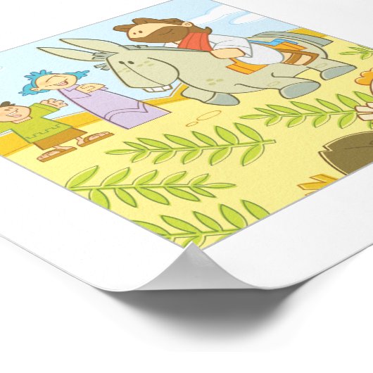 ホサンナ – 6 x 6" ポスター (角)