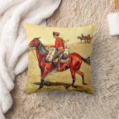 ホサールロシアのガード隊、レミントン絵を描ズ クッション (ブランケット)