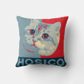 ホシコレッドブルーイラストレーション クッション (裏面)