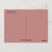 ホシュルタミルナードゥインドの貨物列車 ポストカード (裏面)