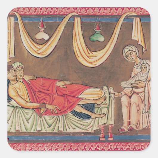 ホシーと売春婦の結婚 スクエアシール (正面)