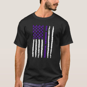 ホジキンズリンパ腫パパ夫の戦士 Tシャツ