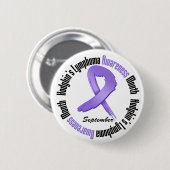 ホジキンズリンパ腫認識度月グランジリボン 缶バッジ (正面&裏面)