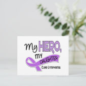 ホジキンリンパ腫マイヒーロー娘42 ポストカード (スタンド正面)