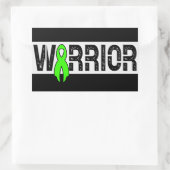 ホジキンリンパ腫戦士がん認識度サポート 長方形シール (バッグ)