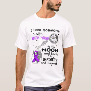 ホジキンリンパ腫認識度 Tシャツ