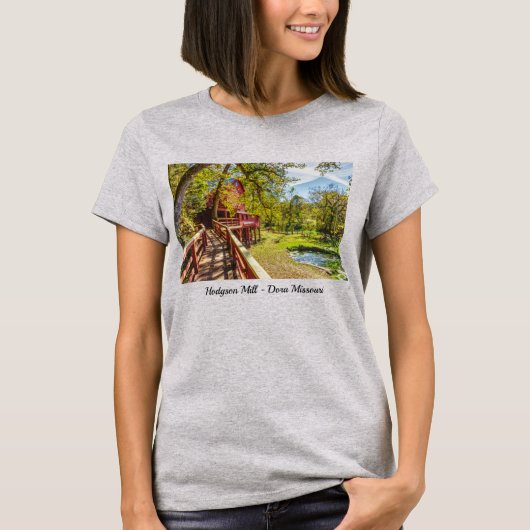 ホジソンミルTシャツまでの歩道 Tシャツ (正面)