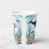 ホジメお洒落ガラの誕生日 紙コップ (右)