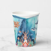 ホジメお洒落ガラの誕生日 紙コップ (右)