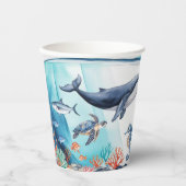 ホジメお洒落ガラの誕生日 紙コップ (正面)