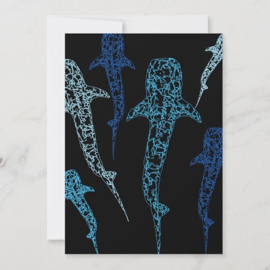 ホジラザメの招待状 招待状 (正面)