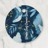 ホジールサーフコズミックウェーブブルーコンステレーションデザイン フェイバータグ (裏面)