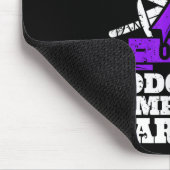 ホジ誇りを持ったキンリンパ腫戦士Hl Awの兄弟 マウスパッド (コーナー)