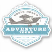 ホスおじさんのアドベンチャーツアーズ シール (正面)