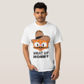 ホスってなに?カウボーイねこ セニョール・ガトー™ Tシャツ (正面フル)