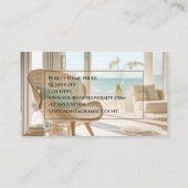 ホスエレガントテルフォトデリケートスタイリッシュブライト 名刺 (裏面)