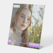 ホスカ 台座サイン (正面)