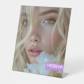 ホスカ 台座サイン (正面)