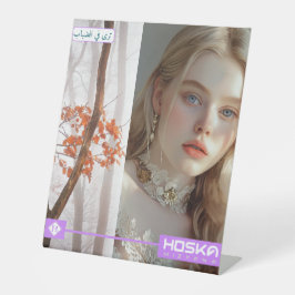 ホスカ 台座サイン