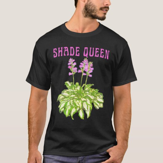 ホスタシェードクイーンガーデンガーデナーシェード愛情パー Tシャツ (正面)