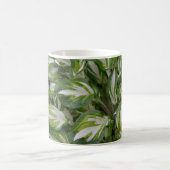ホスタストライプの植物 コーヒーマグカップ (中央)
