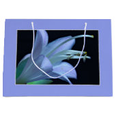 ホスタフラワーエレガントソロポートレート写真 ラージペーパーバッグ (正面)